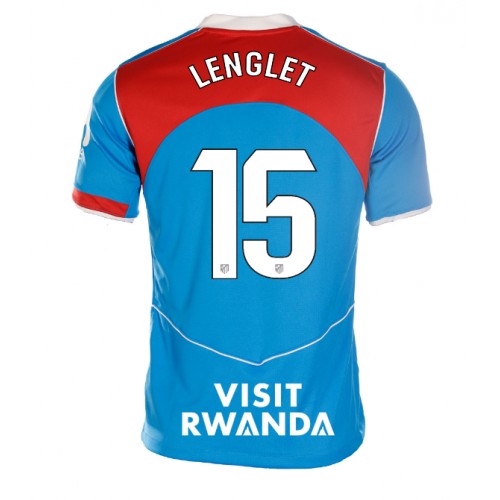 Atletico Madrid Clement Lenglet #15 Tredjetrøje Dame 2025-26 Kortærmet